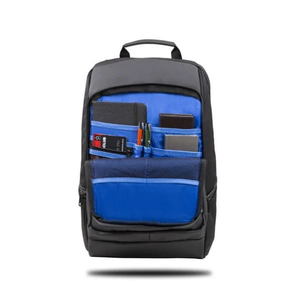 Classone BP-IT700 Pavia 15.6" Laptop Notebook Sırt Çantası-Siyah - Resim 3