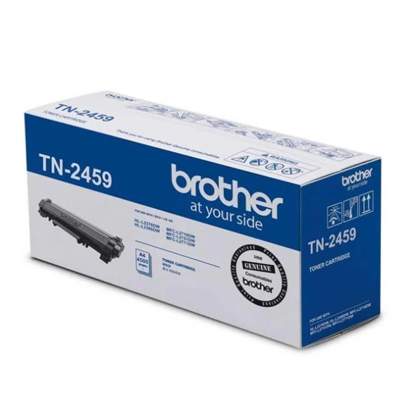 Brother TN-2459 Siyah Toner 4500 Sayfa ürün görseli