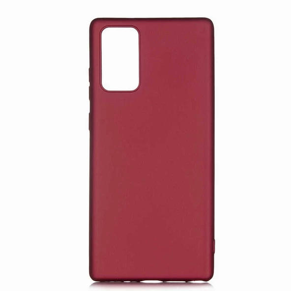 Galaxy Note 20 Kılıf Kamera Çıkıntılı Soft Silikon - 3