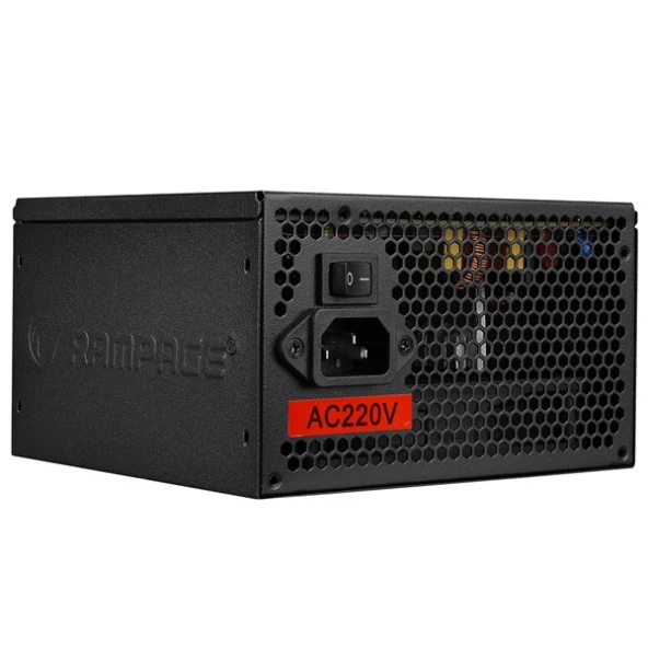 RAMPAGE 600W 80+ RMP-600-80P POWER SUPPLY - Resim 3
