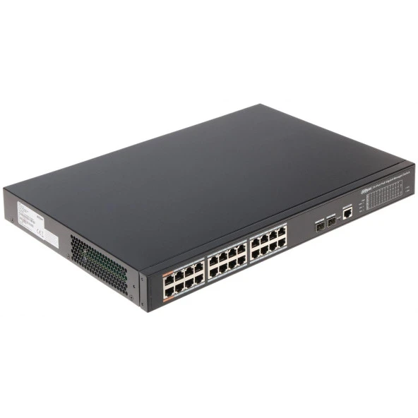 DAHUA 24port PFS4226-24GT-360 GIGABIT 2-SFP 360W FULL POE YÖNETİLEBİLİR SWITCH