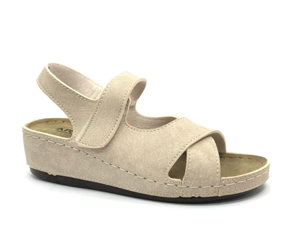 Aryan 09-984 D.r Tavsiyeli Ortapedik Kadın Sandalet ürün görseli 1