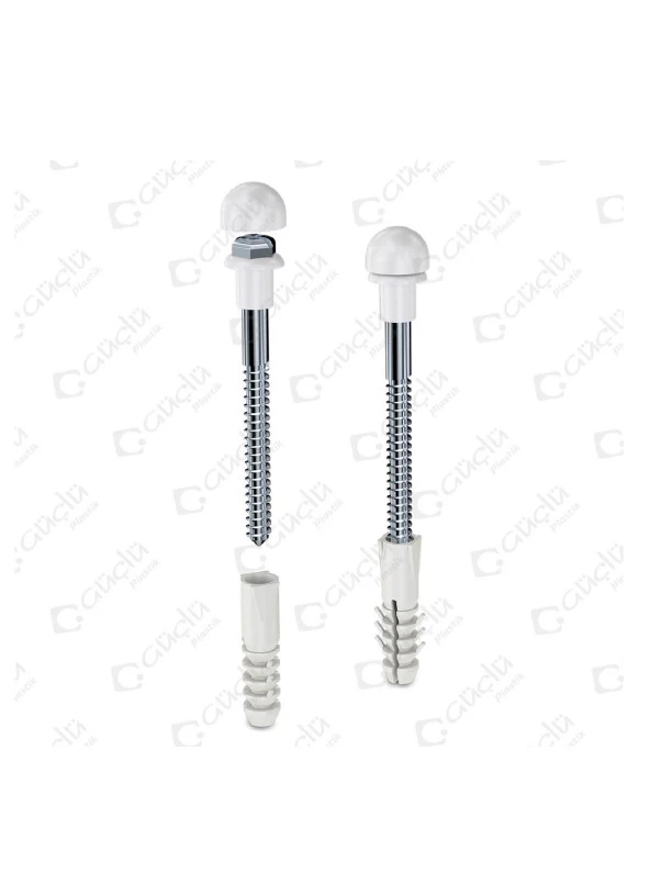 GÜÇLÜ PLASTİK EKSTRA KLOZET MONTAJ VİDASI GP4108