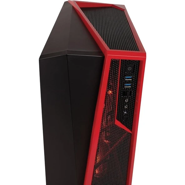 CORSAIR CARBIDE SPEC-ALPHA KC-CC-9011085-WW GAMING MID-TOWER PC KASASI SIYAH KIRMIZI - Resim 4