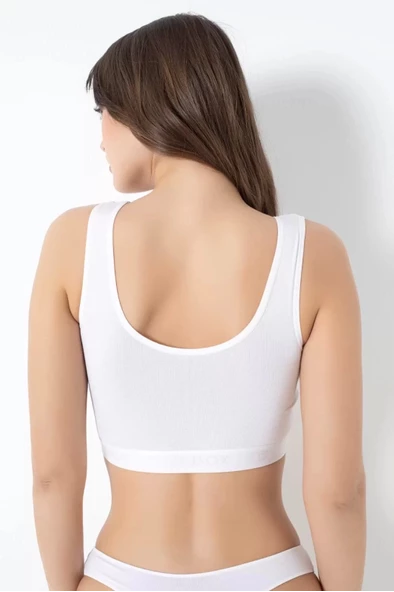G-box 941 Bayan Bambu Kalın Askılı Pedli Büstiyer - 8