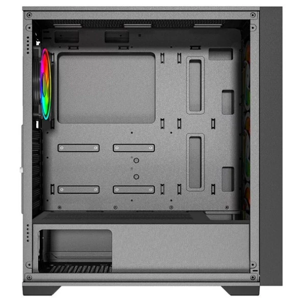 POWERBOOST 650W 80+ BRONZE PB-P705B GAMING MID-TOWER PC KASASI - Resim 6