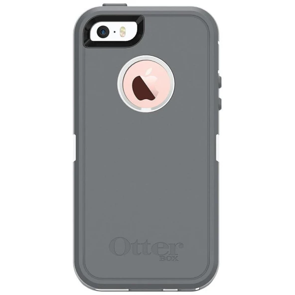 OtterBox Iphone SE/5/5S Defender Kılıf Gri-Beyaz ürün görseli 1