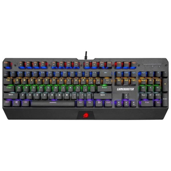 GameBooster G5R Defender Rainbow Aydınlatmalı Mekanik Oyun Klavyesi - Resim 2