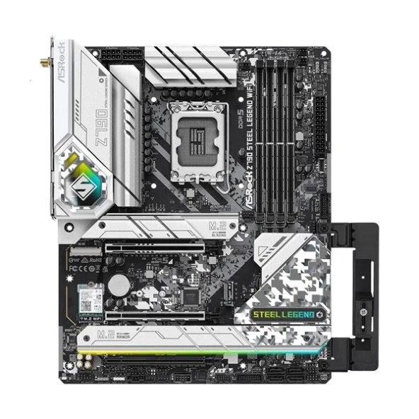ASROCK Z790 STEEL LEGEND WIFI-6E DDR5 HDMI-DP PCIE 5.0 1700P ATX - 2
