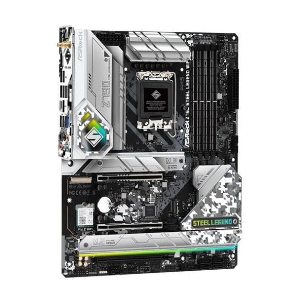 ASROCK Z790 STEEL LEGEND WIFI-6E DDR5 HDMI-DP PCIE 5.0 1700P ATX - 4