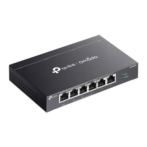 TP-LINK 5port DS106GPP GIGABIT 60W 3port POE YÖNETİLEMEZ SWITCH - 4