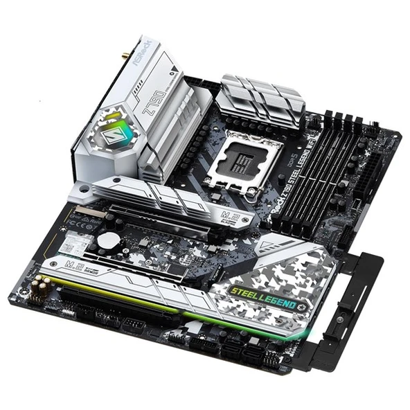 ASROCK Z790 STEEL LEGEND WIFI-6E DDR5 HDMI-DP PCIE 5.0 1700P ATX - 3