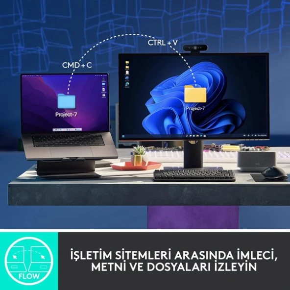 LOGITECH Mx Master 3S Kablosuz 8000Dpı Performans Mouse Siyah 910-006559 - 5