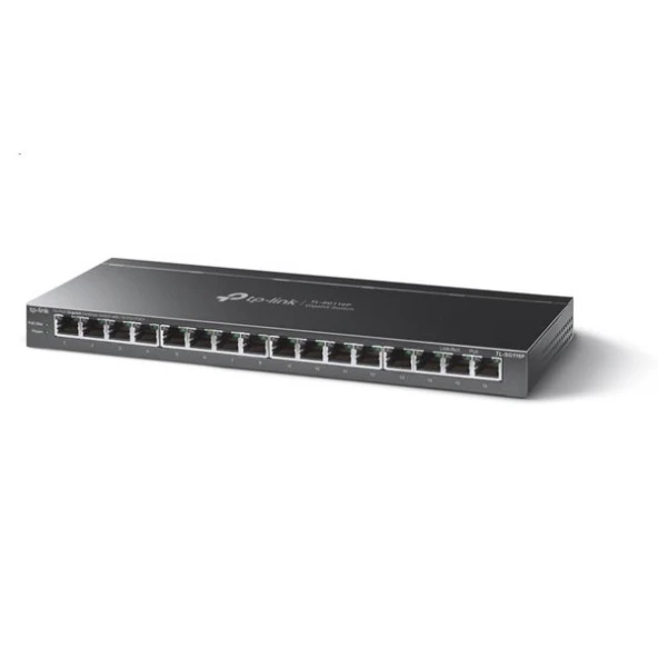 TP-LINK 16port TL-SG116P GIGABIT 120W FULL POE YÖNETİLEMEZ SWITCH - Resim 3