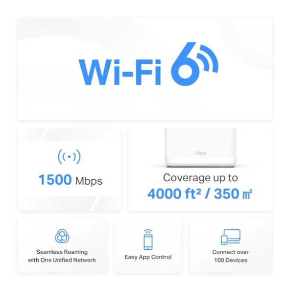 MERCUSYS H60x AX1500 MESH ROUTER 2-li paket - 4