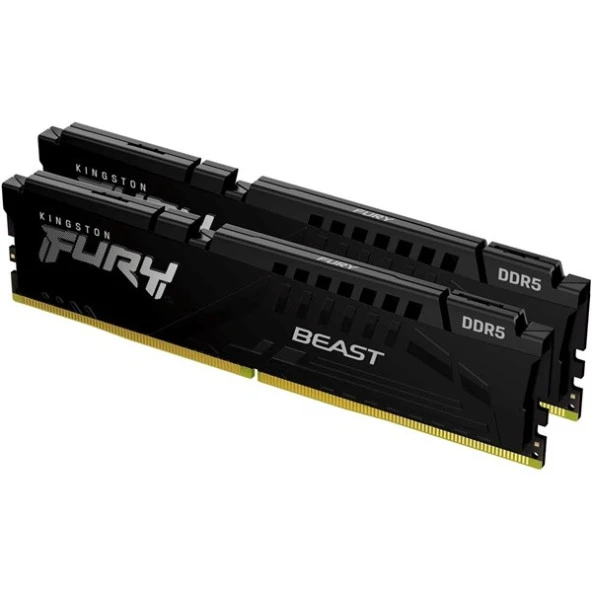 KINGSTON 32GB (2X 16GB) DDR5 5200MHZ CL36 DUAL KIT PC RAM BEAST EXPO KF552C36BBEK2-32TR - 1