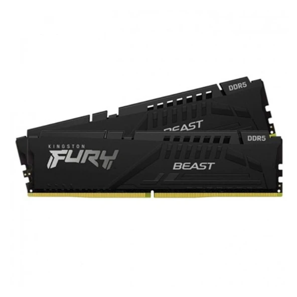 KINGSTON 64GB (2X 32GB) DDR5 5600MHZ CL36 DUAL KIT PC RAM BEAST EXPO KF556C36BBEK2-64TR ürün görseli