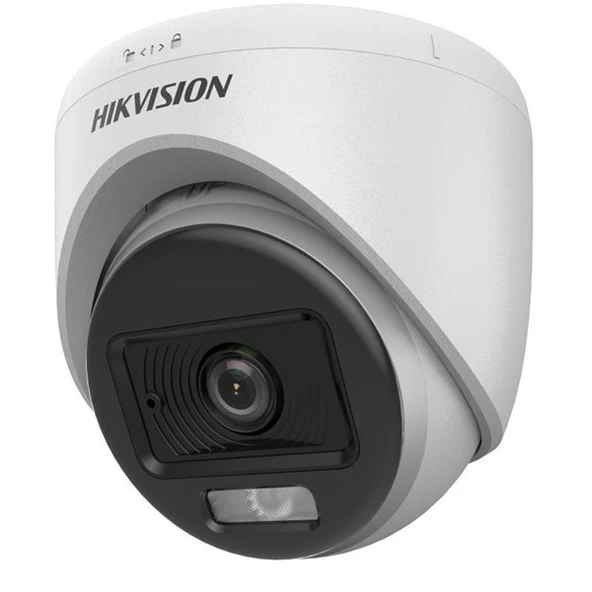 HIKVISION 2MP DS-2CE70DF0T-LPFS 2.8MM 20METRE COLORVU 4in1 DOME KAMERA ürün görseli
