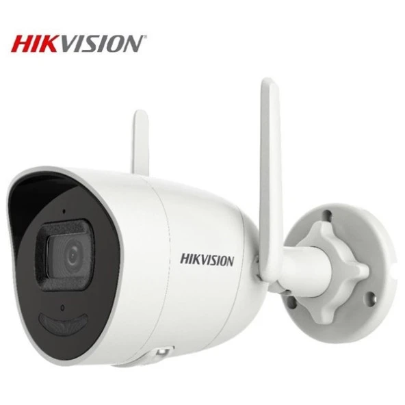 HIKVISION 4MP WIFI BULLET 2.8MM DS-2CV2041G2-IDW 30metre H265+ IP Güvenlik Kamerası Dahili Mikrofon ürün görseli