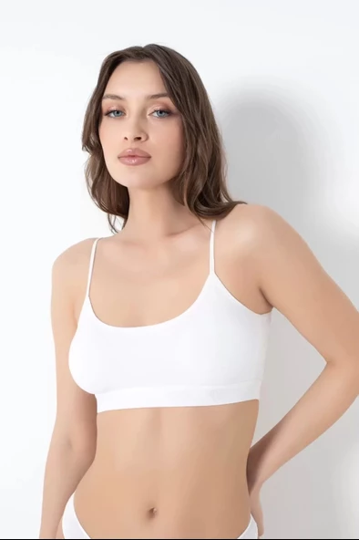 G-box 940 Bayan Bambu İnce Askılı Pedli Büstiyer - 3