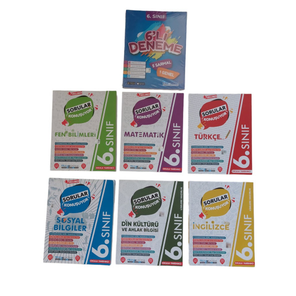 PRUVA AKADEMİ 6. SINIF SORULAR KONUŞUYOR  7Lİ SET - 1