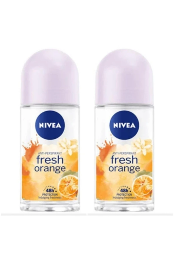 Nıvea Roll On 50 Ml Fresh Orange / 2 Adet