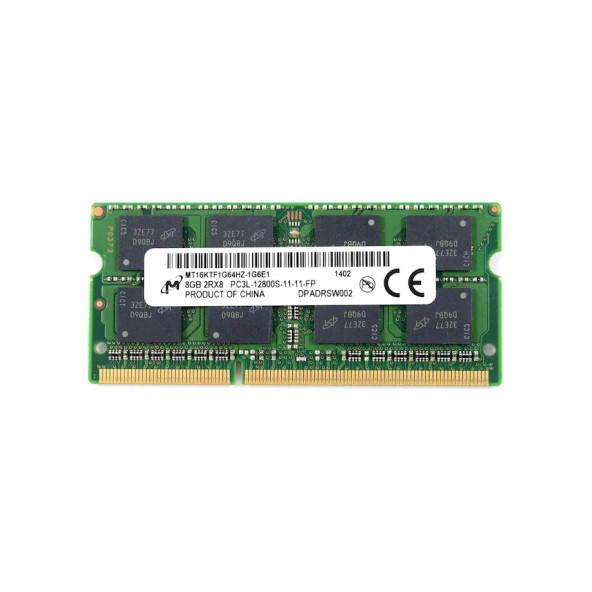 Micron MT16KTF1G64HZ-1G6E1 8 GB DDR3 1600 MHz CL11 Ram