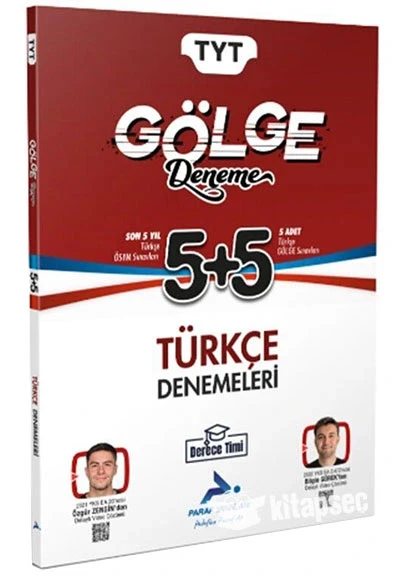 PARAF TYT 5+5 TÜRKÇE GÖLGE DENEME DERECE TİMİ   Z TAKIMI ürün görseli 1