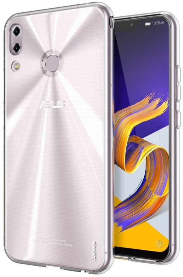 Asus Zenfone 5 ZE620KL Şeffaf Kılıf Yumuşak İnce Tasarımlı Kapak (SÜPER)