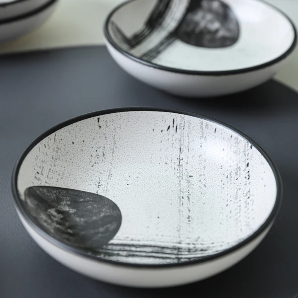 Keramika Keraart Shadowy Halka Sosluk / Çerezlik 13 Cm 6 Adet 21783