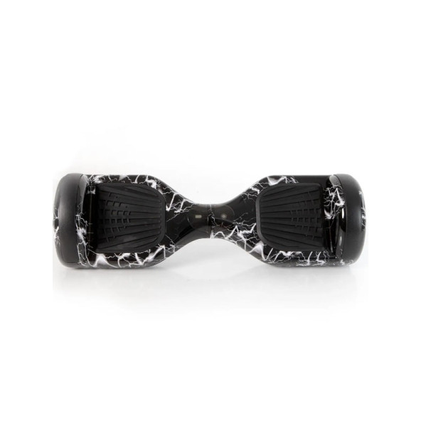 CityMate Elektrikli Kaykay Scooter Hoverboard 6.5 Inch Yaprak Grafity Desenli Akıllı D02 - 3