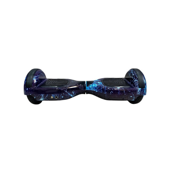 CityMate Elektrikli Kaykay Scooter Hoverboard 6.5 Inch Yaprak Grafity Desenli Akıllı D012