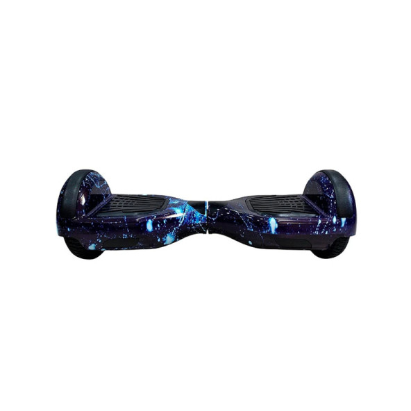 CityMate Elektrikli Kaykay Scooter Hoverboard 6.5 Inch Yaprak Grafity Desenli Akıllı D012 - 3
