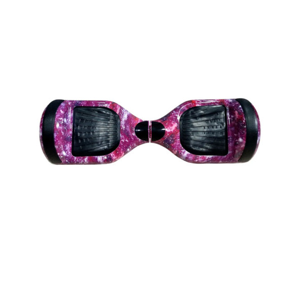 CityMate Elektrikli Kaykay Scooter Hoverboard 6.5 Inch Yaprak Grafity Desenli Akıllı D013 - 3