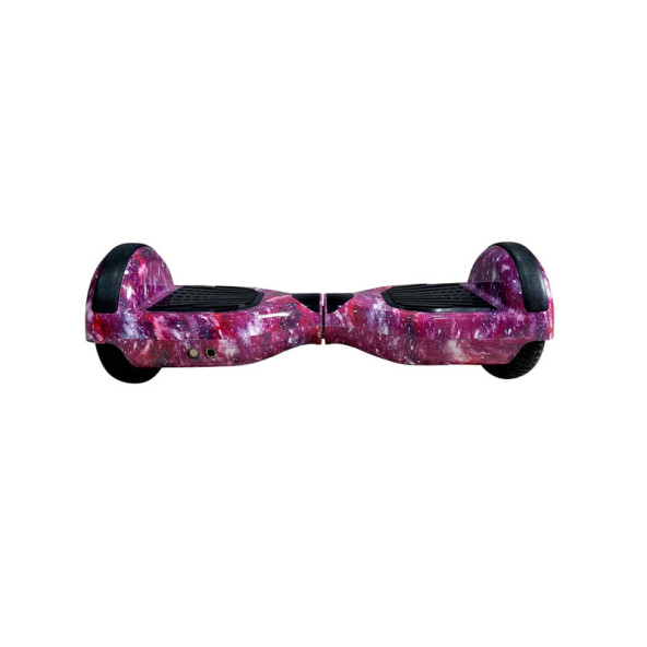 CityMate Elektrikli Kaykay Scooter Hoverboard 6.5 Inch Yaprak Grafity Desenli Akıllı D013 - 4
