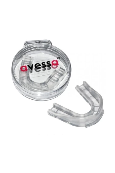 Avessa Dgl-100 Boks, Kick-Boks Ve Muay Thai Dişliği Şeffaf Dişlik - Resim 2