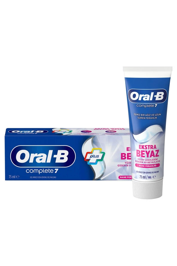 Oral-B Complete 7 Ekstra Beyaz Diş Macunu 75 ml - 2