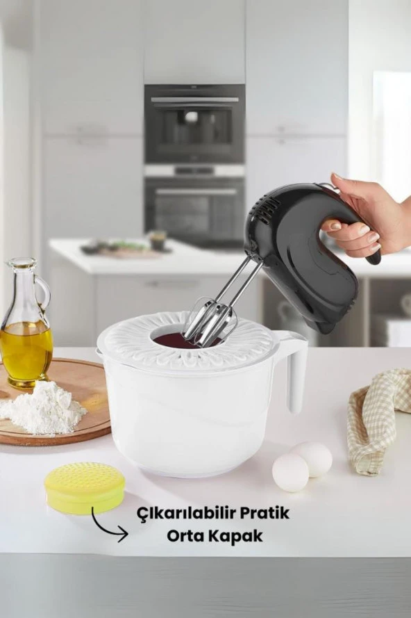 2'si 1 Arada Çok Amaçlı Papatya Mikser Kabı - Kase - 2