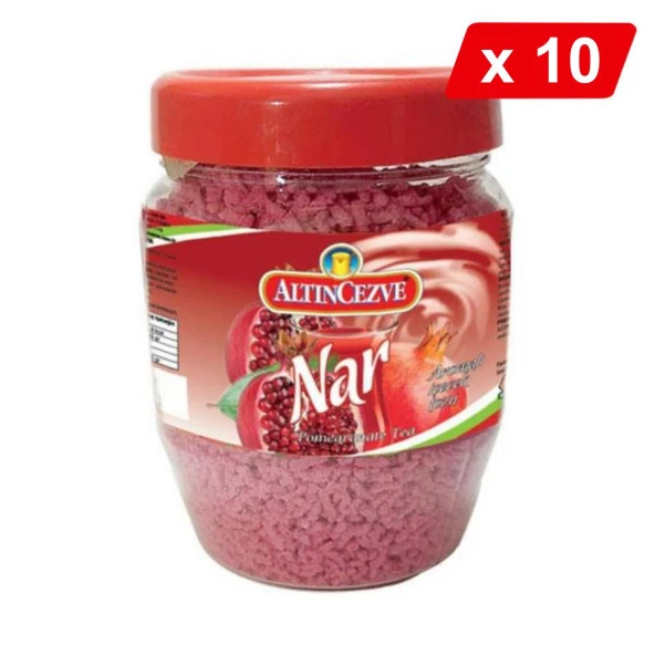 Altıncezve Granül Nar Aromalı İçecek Tozu 300 gr - 10LU PAKET