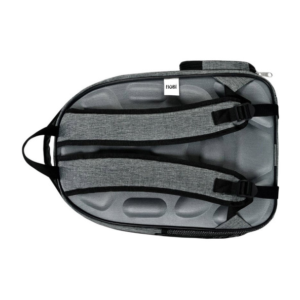 Hobi Premium Astronot Kapsül Kedi ve Küçük Irk Köpek Taşıma Sırt Çantası Gri - 2