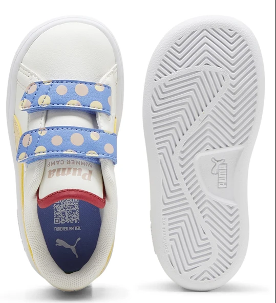 Puma Smash 3.0 SummerCamp V In 395605-01 Bebek Spor Ayakkabı - Resim 4
