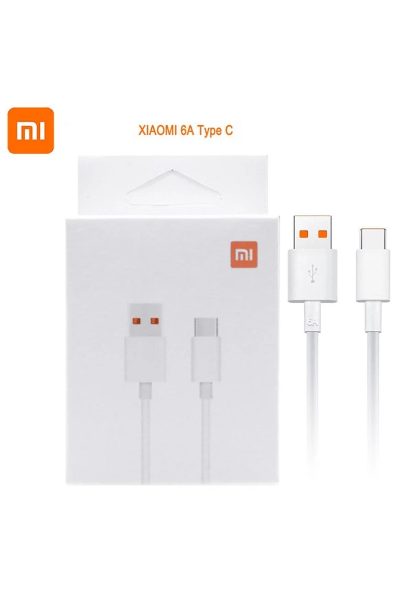 XIAOMI  Orijinal Hızlı Şarj Kablosu 6a Type-c Kablo