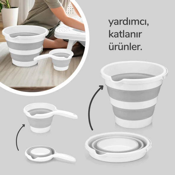 Wellgro 4 Parça Bebek Küvet Seti File hediyeli - 4