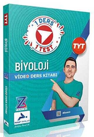 PARAF 1 DERS 1 TEST TYT BİYOLOJİ VİDEO DERS KİTABI Z TAKIMI