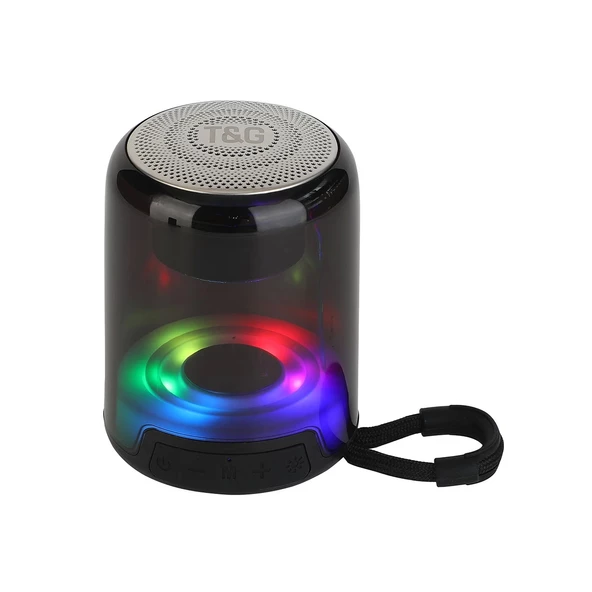 Uyumlu TG314 Ayarlanabilir RGB Işıklı Bluetooth Hoparlör Speaker