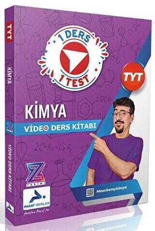 PARAF TYT KİMYA VİDEO DERS KİTABI