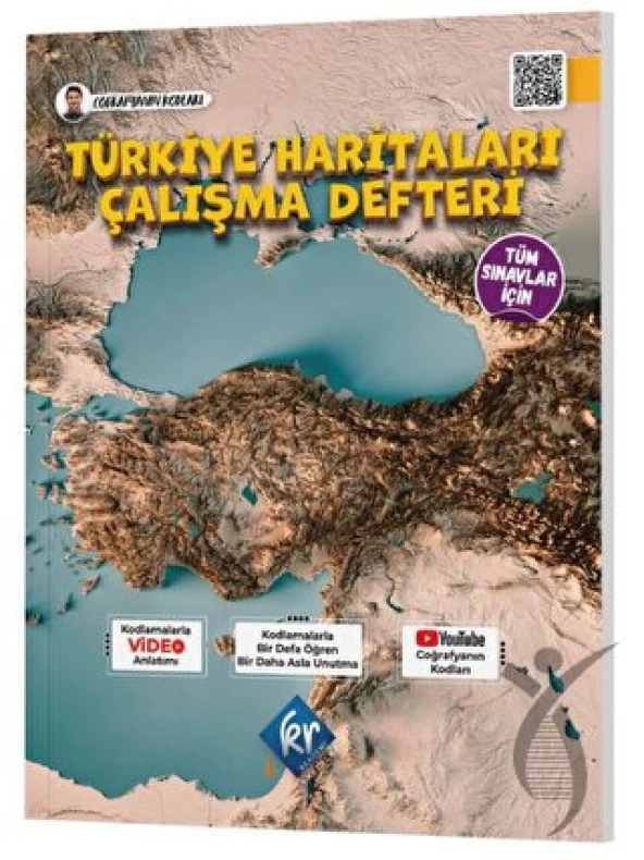 KR COĞRAFYANIN KODLARI TÜRKİYE HARİTALARI ÇALIŞMA DEFTERİ