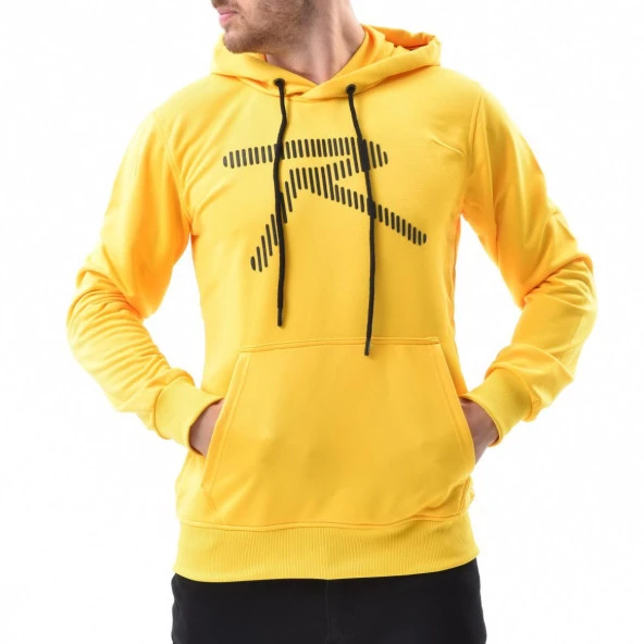 Raru Erkek Sweatshirt VIRTUS SARI  RKPS101-109