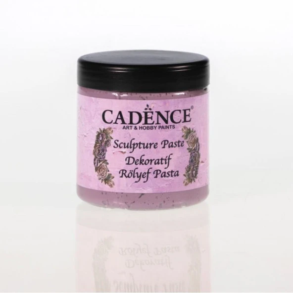 Cadence Sculpture Rölyef Pasta 1383 Pembe Kahve 250ml