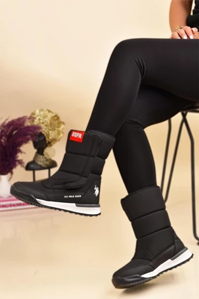 U.S Polo Assn. CLARK 4PR 101812631 Kadın Kar Botu Siyah 36-40 - 3